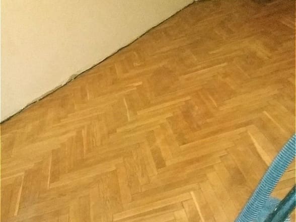 результат реставрації паркету, Максим, Київ Позняки